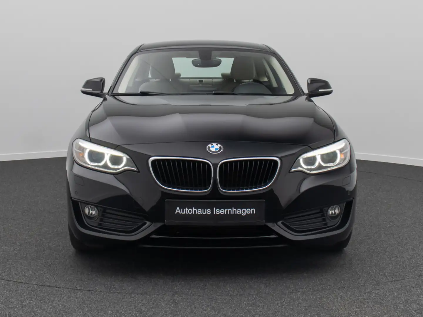 BMW 218 PDC Sitzhz Xenon Sport Geschwindigkeitreg crna - 2
