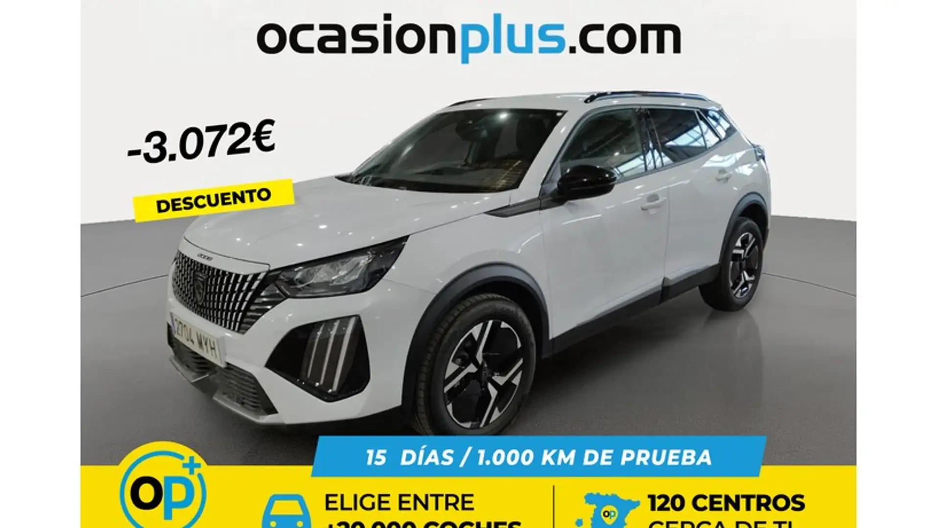 Peugeot 2008 1.2 PureTech S&S Allure 100 Weiß - 1