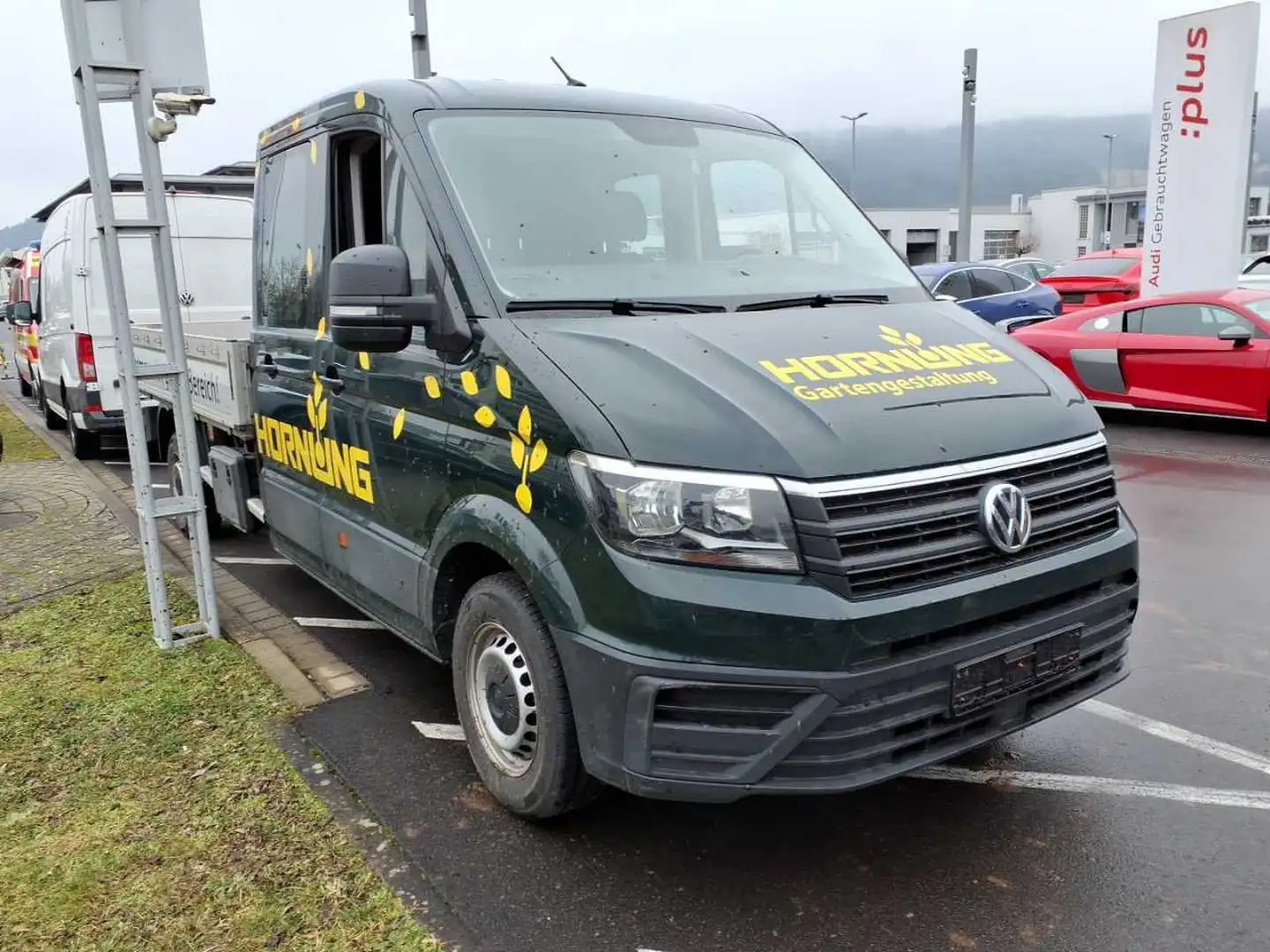 Volkswagen Crafter Pritsche  35 DOKA lang FWD AHK/STHZ/LANE/DAB Verde - 2