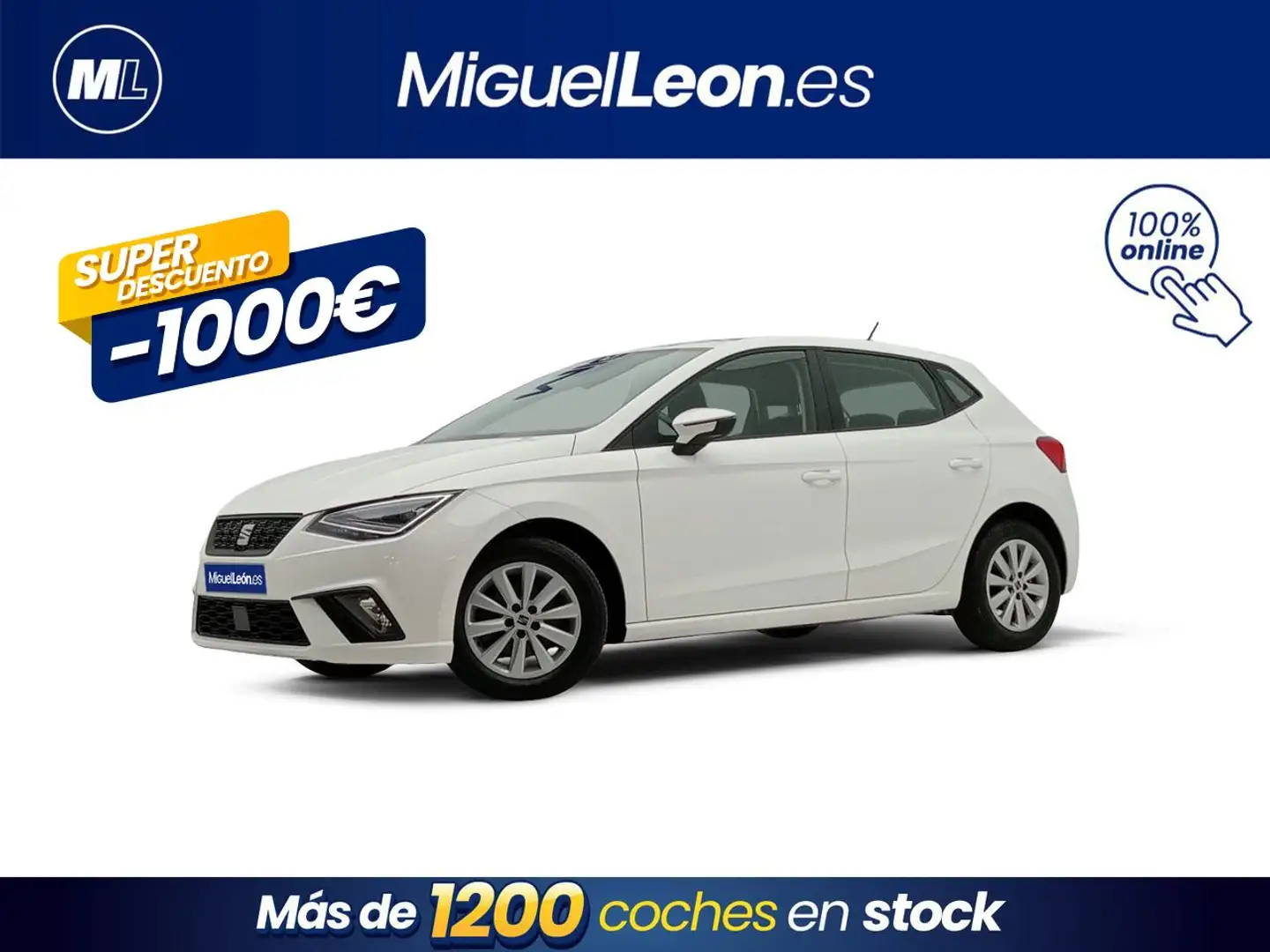 SEAT Ibiza 1.0 TSI 81kW (110CV) Style Plus Blanco - 1
