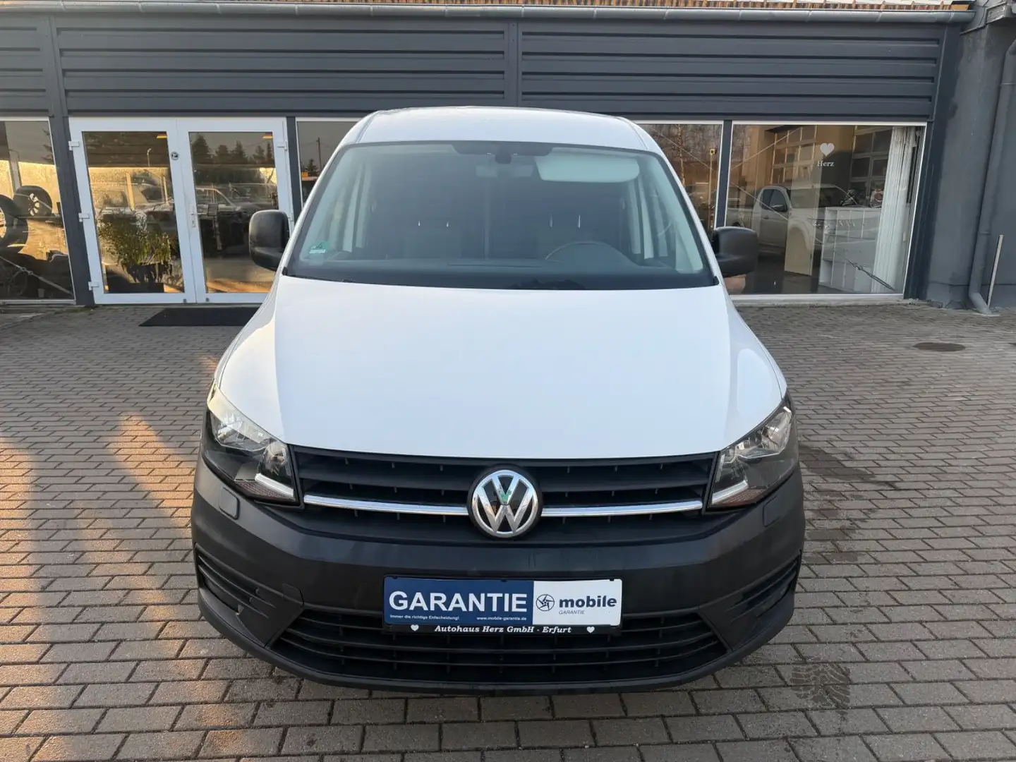 Volkswagen Caddy Maxi*AHK*MwSt*Klima*Flügeltüren*Garantie Blanc - 2