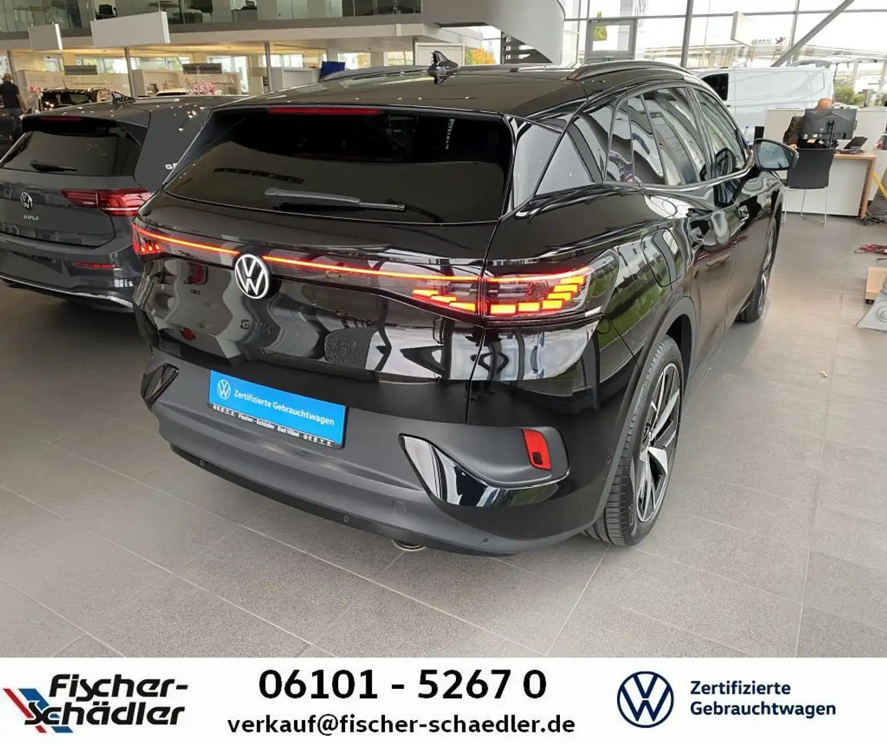 Volkswagen ID.4 GTX 4M*NaviPRO*IQLight*RearView*IQDrive*Ass Schwarz - 2