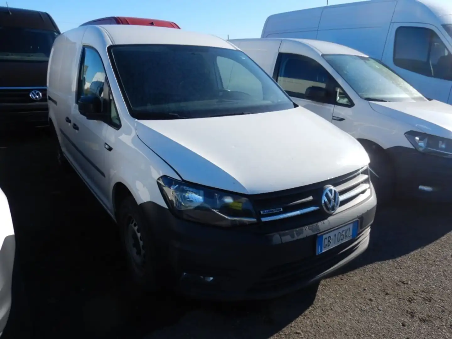 Volkswagen Caddy Maxi 1.4 TSI furgone Maxi - targa GB105KL Blanc - 1