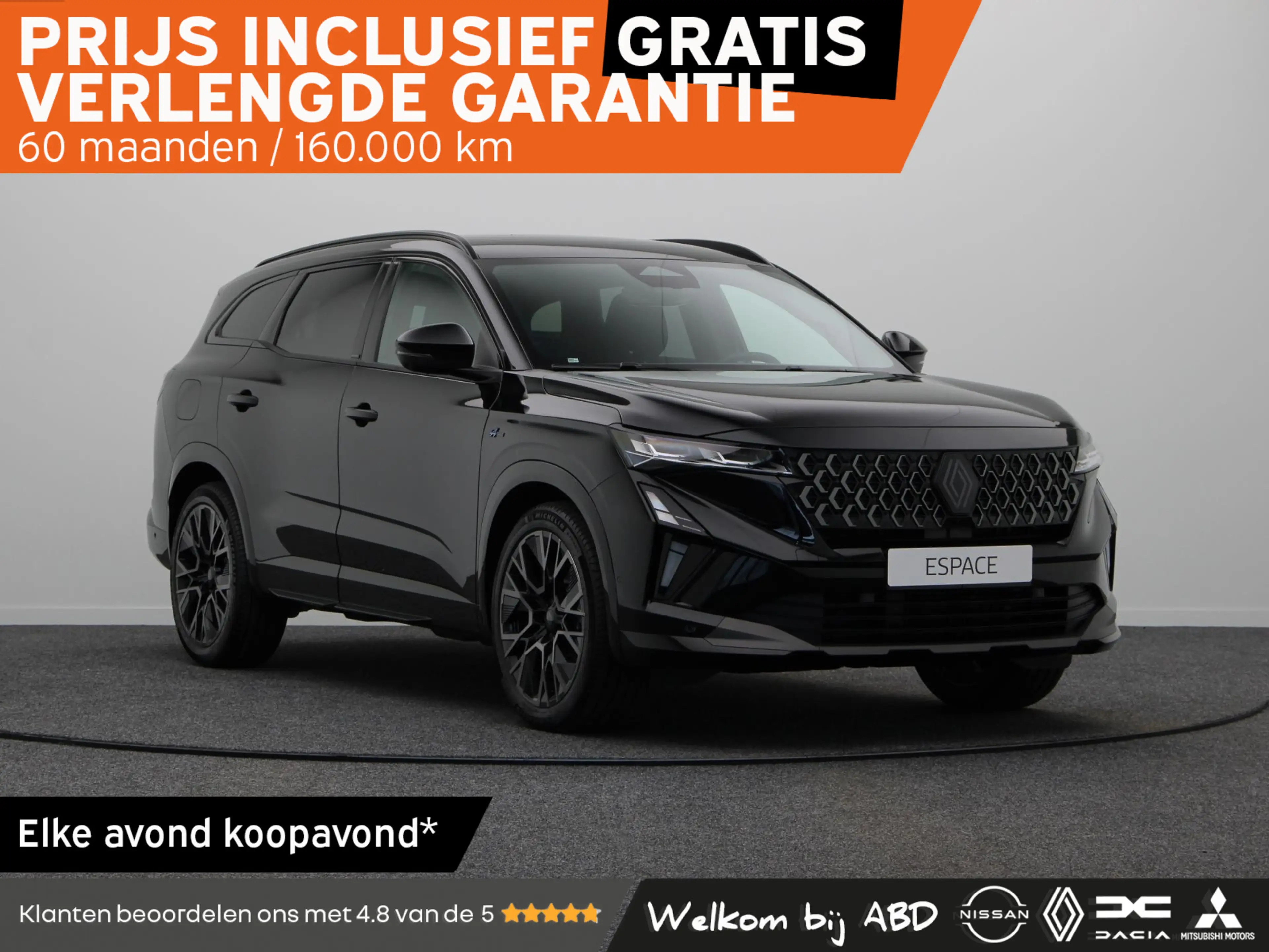 Renault Espace E-Tech full hybrid 200 esprit Alpine 7p. | Vijf ja