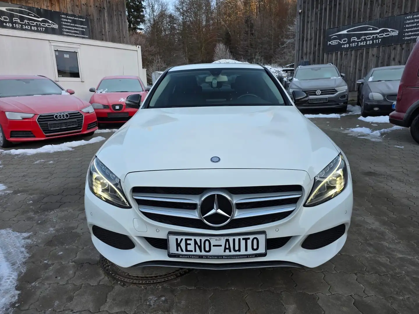 Mercedes-Benz C 220 C Limousine C 220 BlueTec / d Blanc - 2