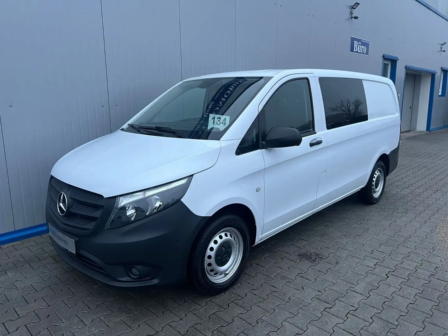 Mercedes-Benz Vito 116 LANG MIXTO 5-SITZ KLIMA NAVI KAMERA AHK Weiß - 1