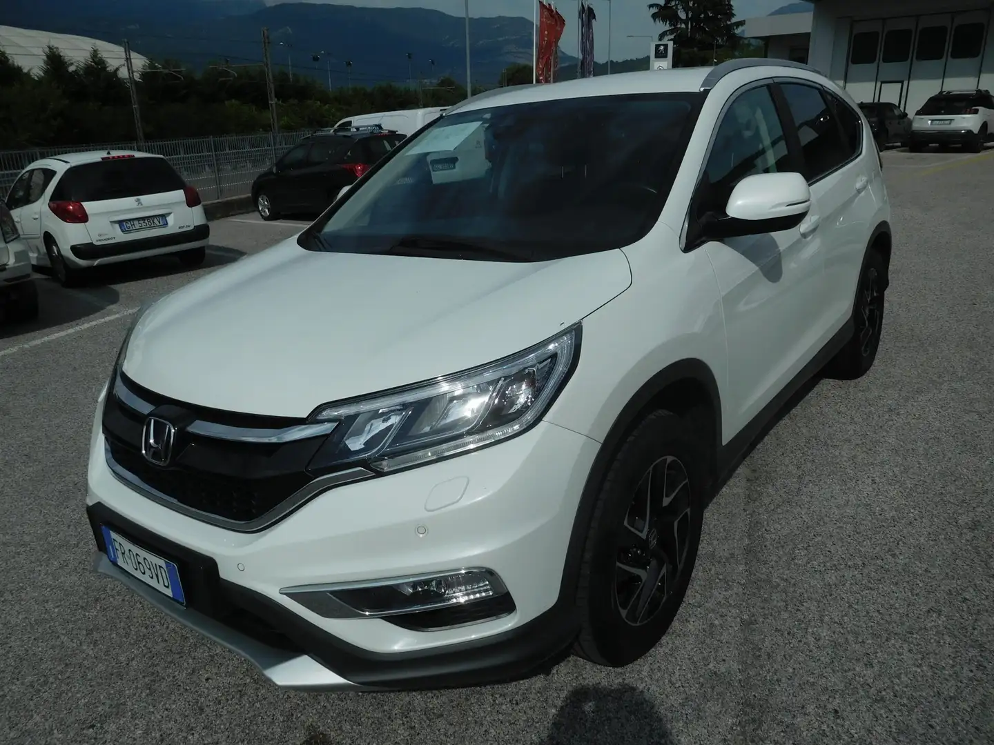 Honda CR-V CR-V 1.6 i-DTEC Elegance Navi AT 4WD Weiß - 1