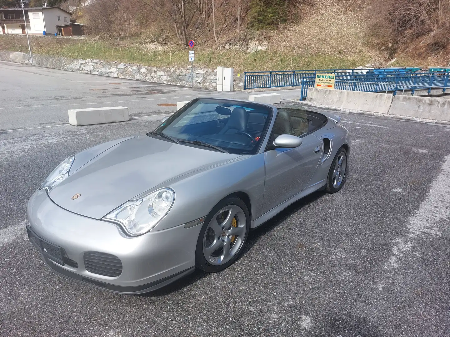 Porsche 911 911 Turbo S Cabrio S Silber - 1
