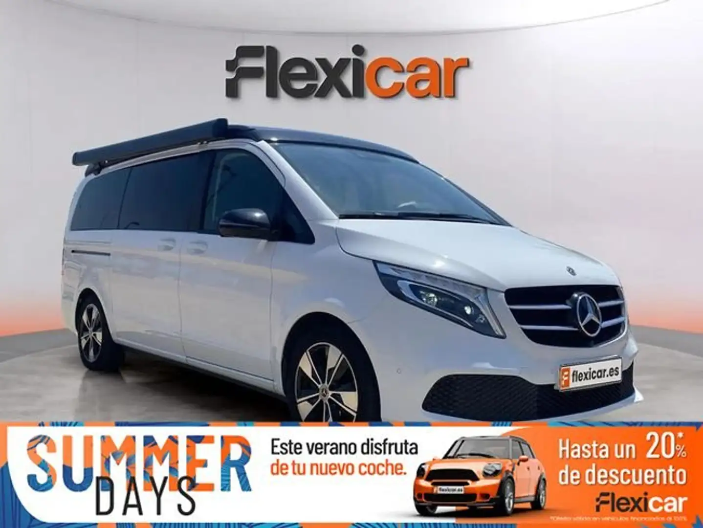 Mercedes-Benz V 250+d+Marco+Polo+Largo+-+4P+%282023%29 Blanco - 1