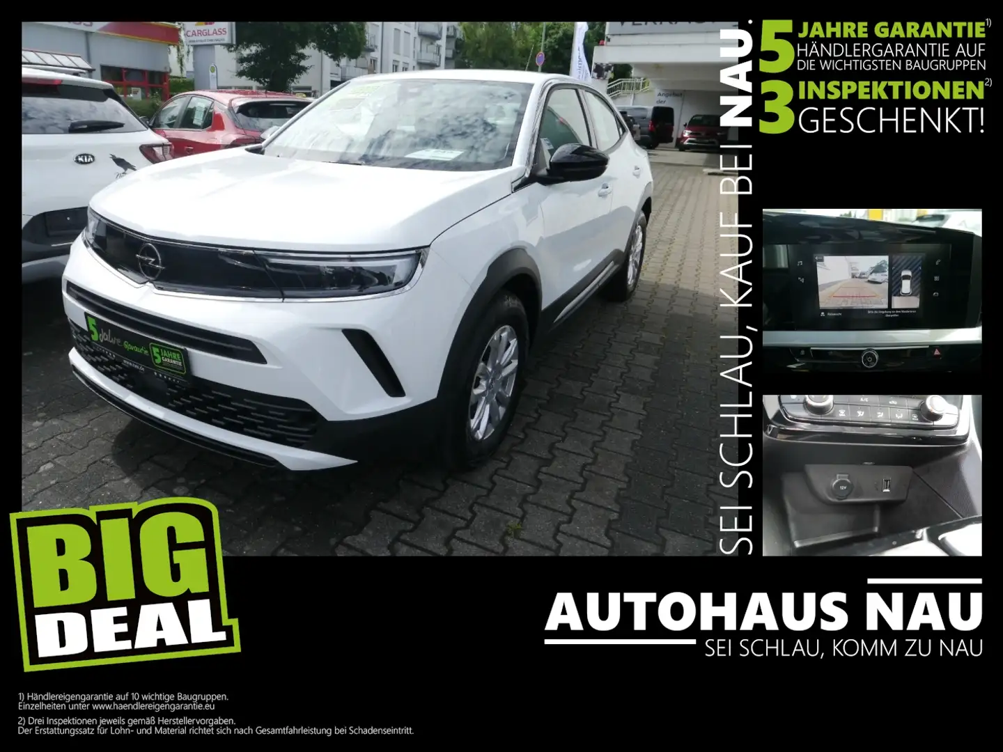 Opel Mokka 1.2 Turbo Edition Incl. Big Deal Paket Blanc - 1
