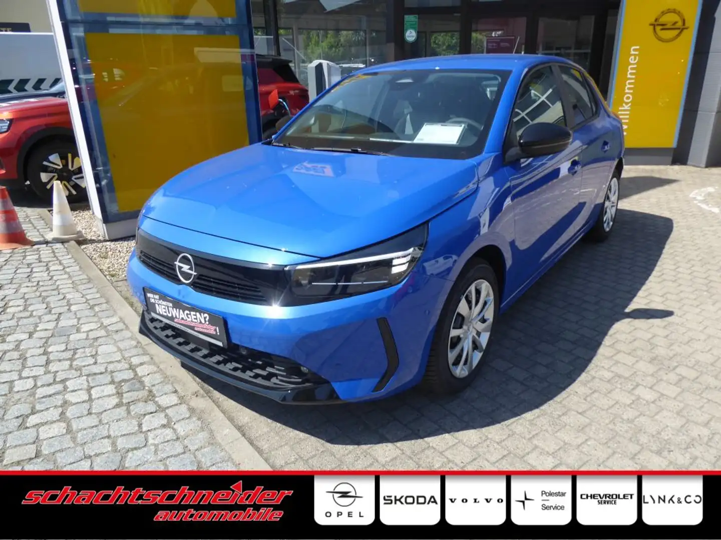 Opel Corsa 1.2 Direct Injection Turbo Automatik Edition Bleu - 1