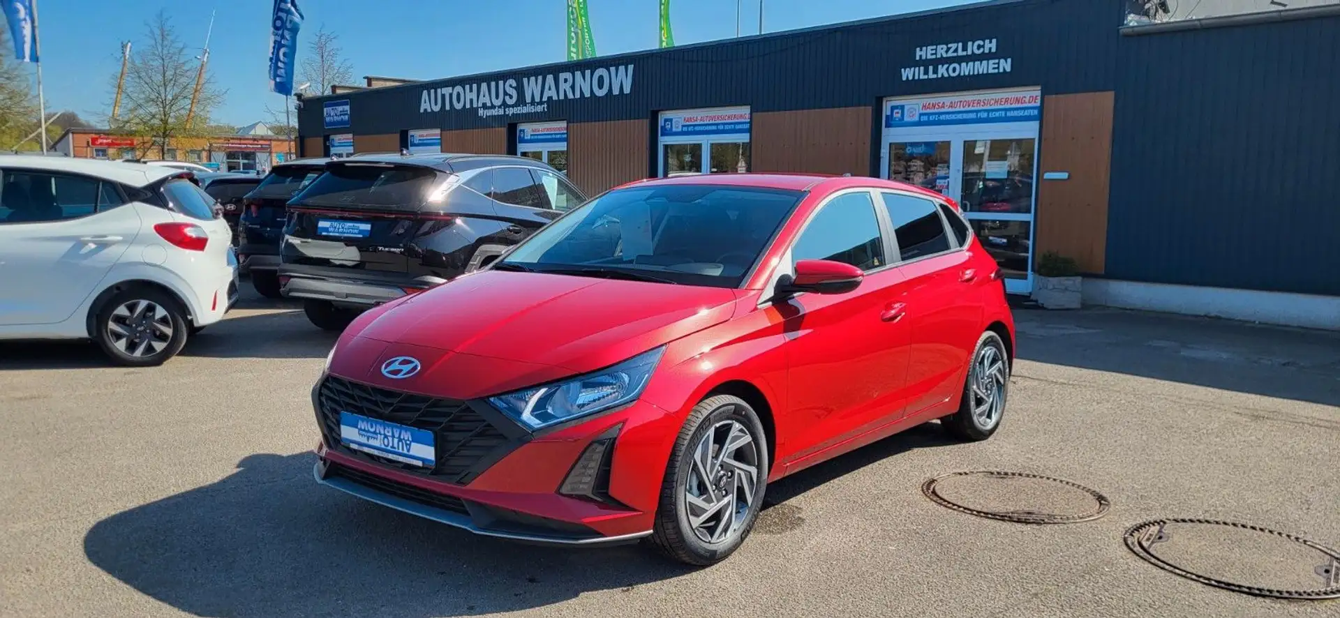 Hyundai i20 1.2 Select NAVI+LHZ+SHZ Rot - 1