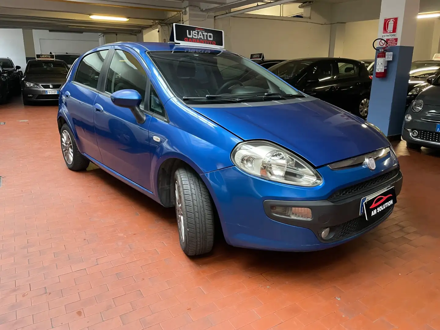 Fiat Punto Punto 1.2 Neopatentati Euro 5 Bleu - 2