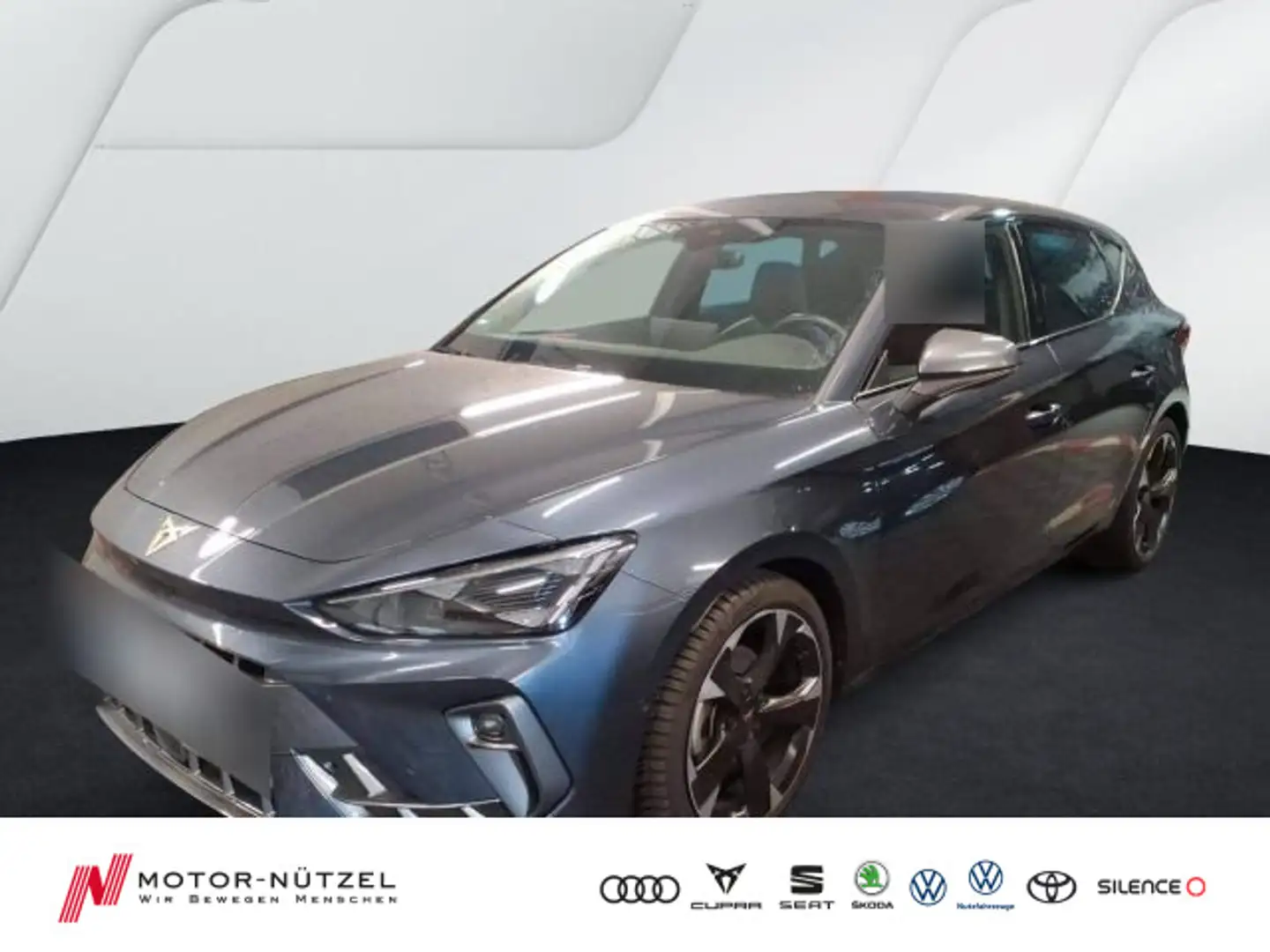 CUPRA Leon 2.0 TDI DSG LED+NAVI+APP+ACC+SHZ+RFK+NSW+VC Grau - 1