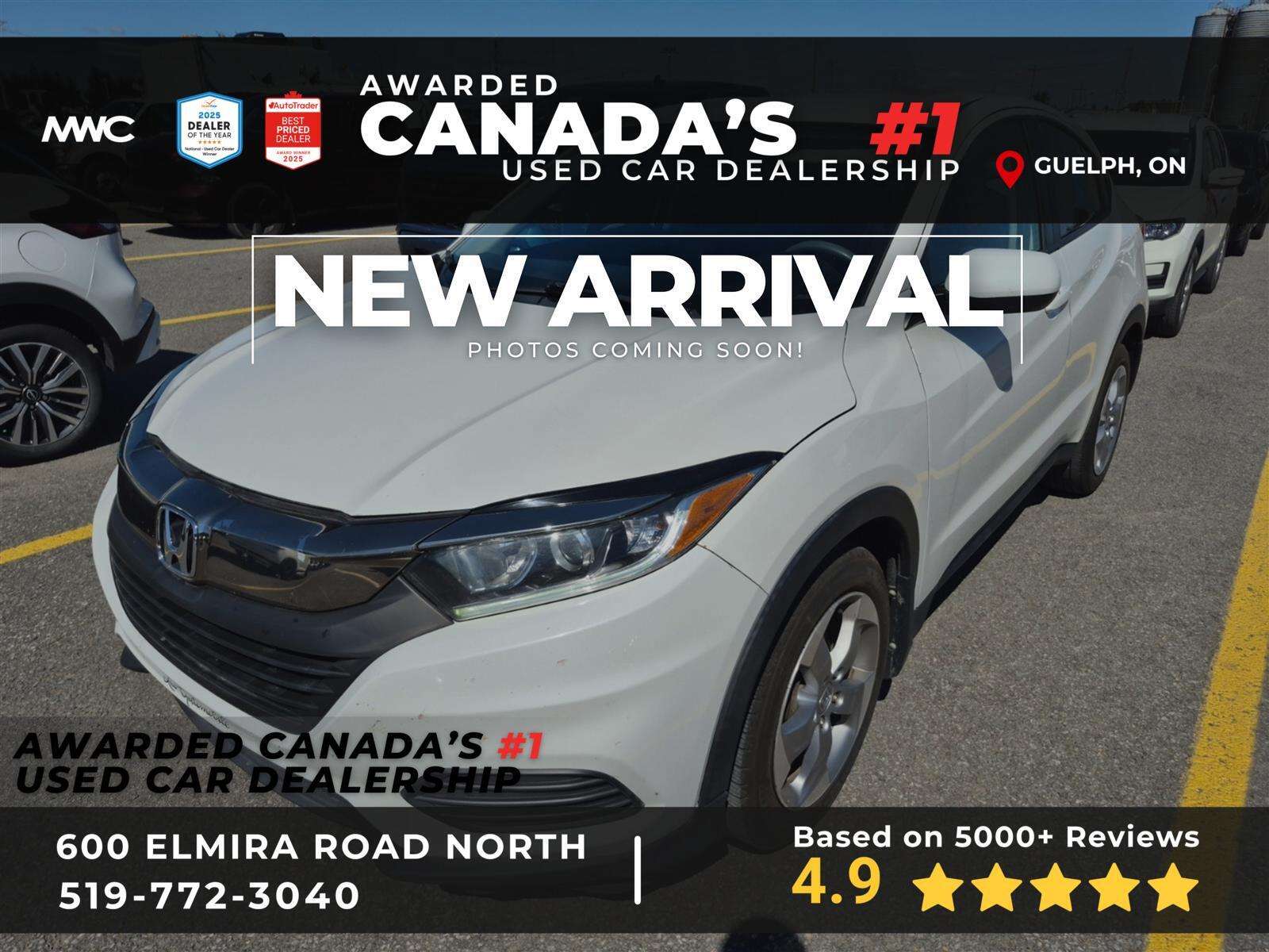 2019 Honda HR-V LX AWD | APP CONNECT | ALLOYS | NO ACCIDENTS