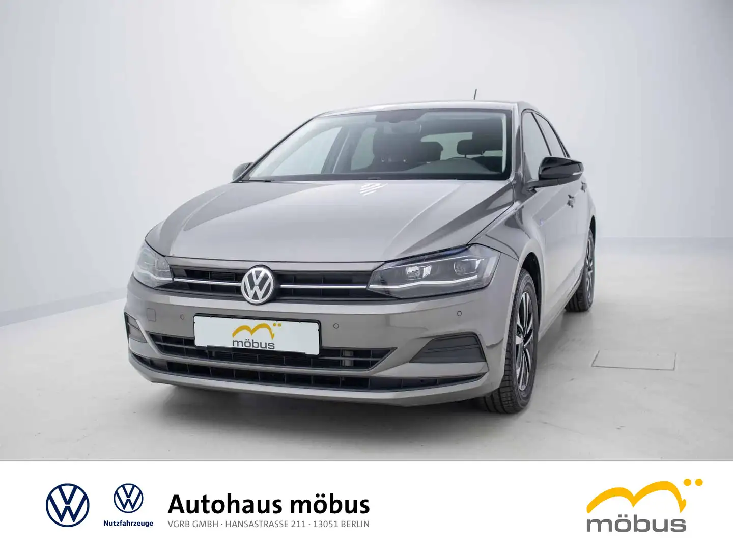 Volkswagen Polo 1.0 TSI DSG*IQ.DRIVE*NAV*KLIMA*SHZ*LED* Grau - 2