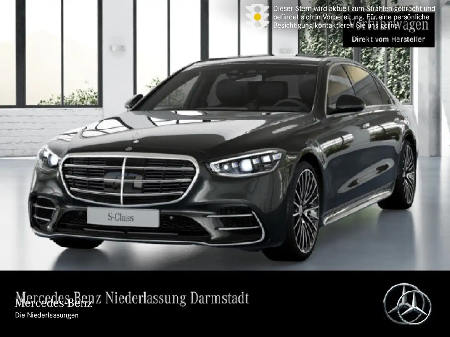 Mercedes-Benz S 600 S 580 L 4M AMG+PANO+360+DIGITAL-L+BURMESTER3D+HUD Grau - 2