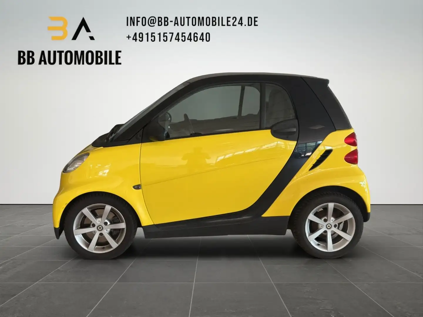smart forTwo coupe 52kW AUTO.M KLIMA PANO *TÜV 11/26 Noir - 2