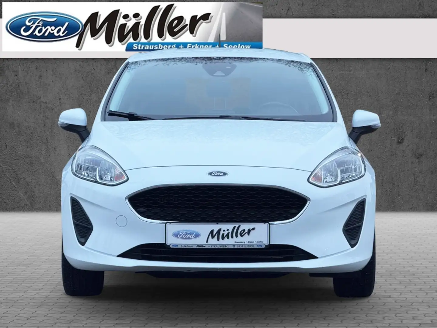 Ford Fiesta 1.0 EcoBoost Cool & Connect Automatik Navi Weiß - 2