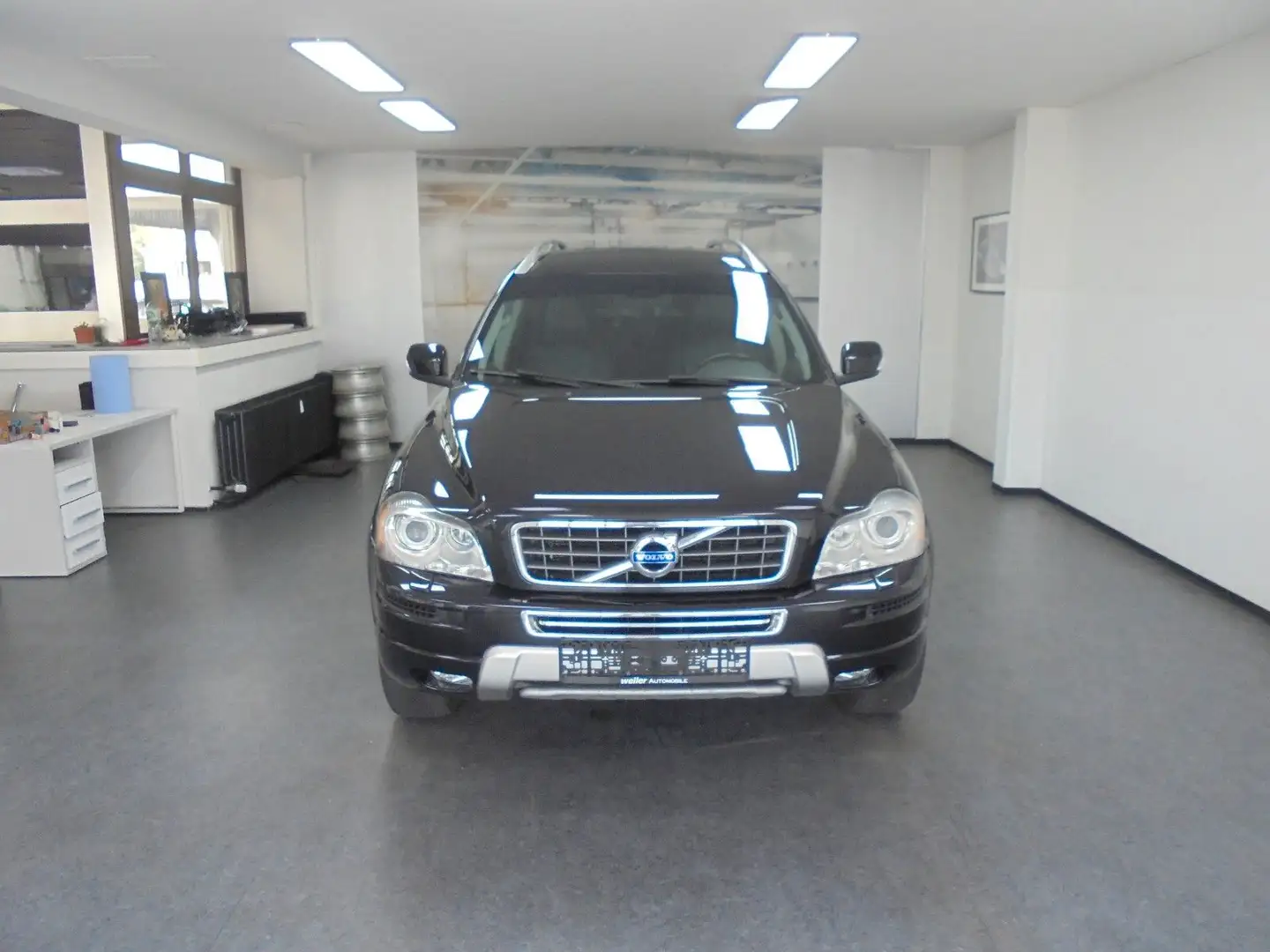 Volvo XC90 D5 AWD Automatik Leder AHK TÜV 02/2027 Negru - 2