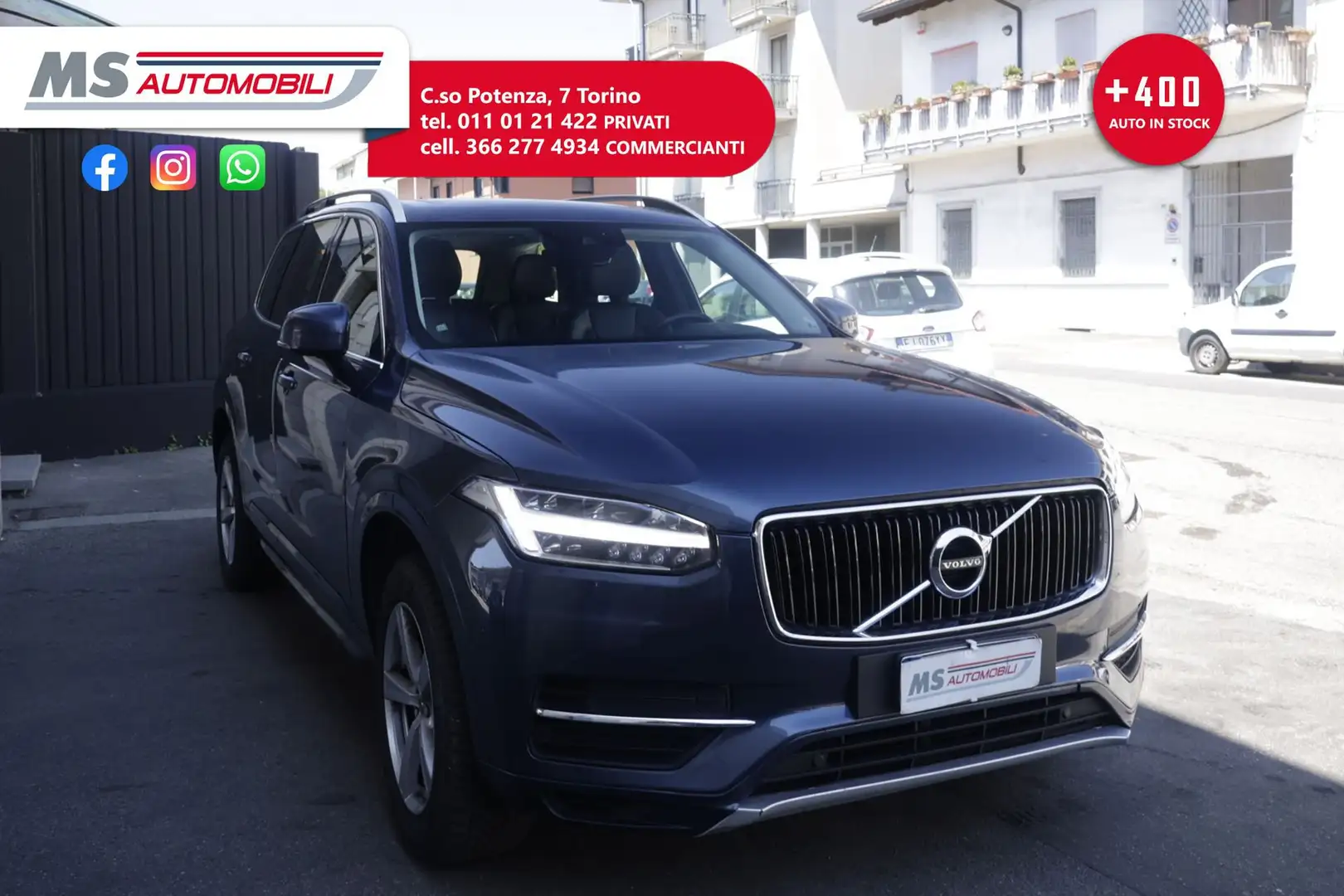 Volvo XC90 Volvo XC90 D5 AWD Geartronic Inscription Tetto Pa Nero - 1