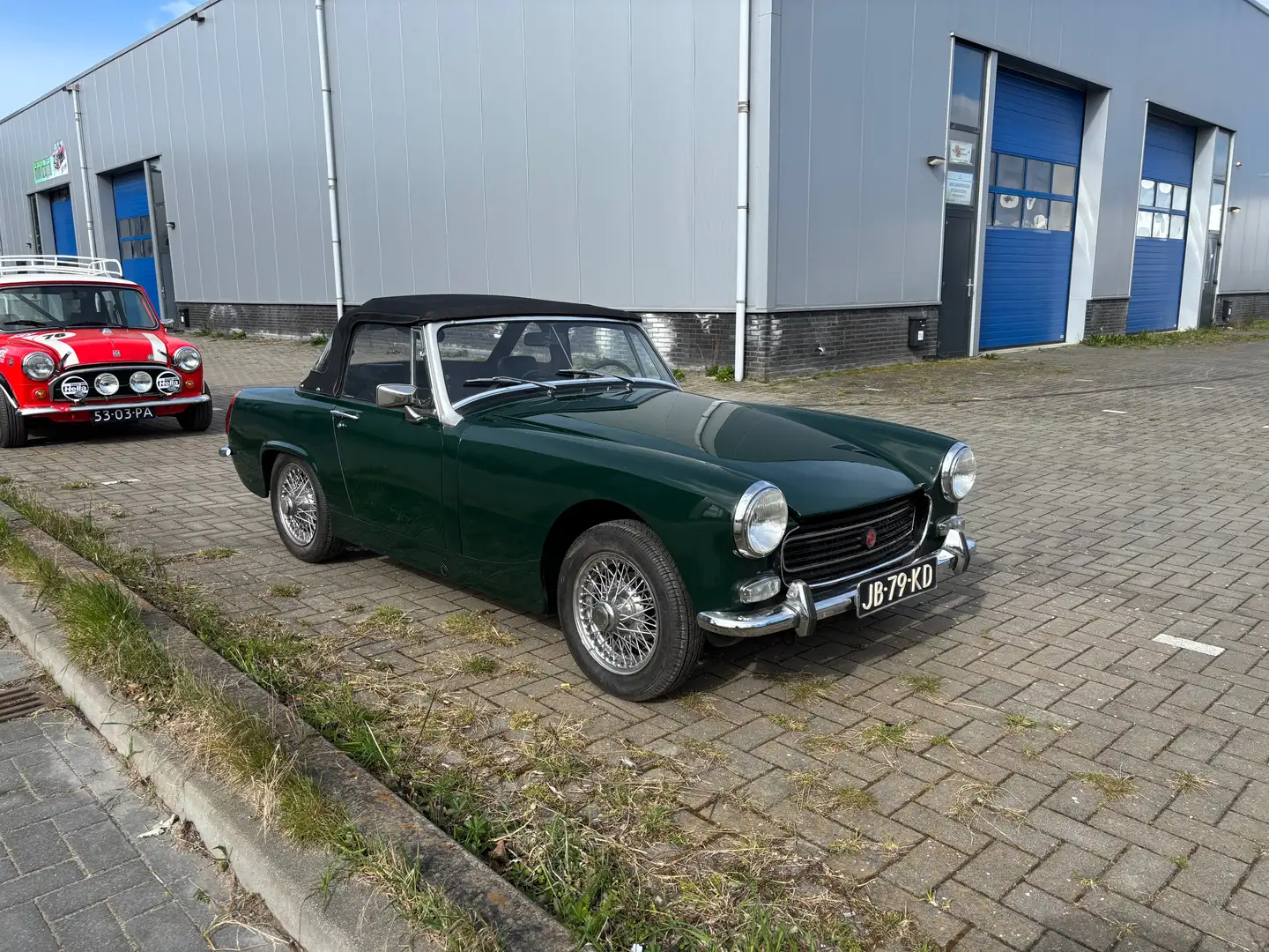 MG Midget Midget cabrio Grün - 2