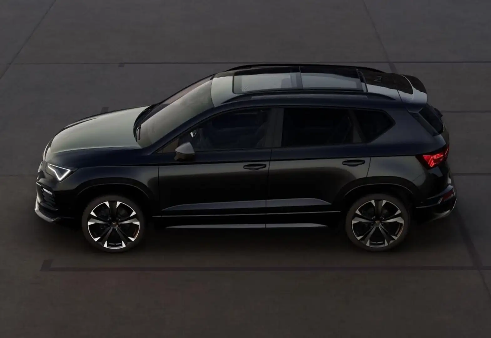 CUPRA Ateca 1.5 TSI 150 DSG Nav Pano eHK SHZ Kam Keyl. 110 ... Schwarz - 2