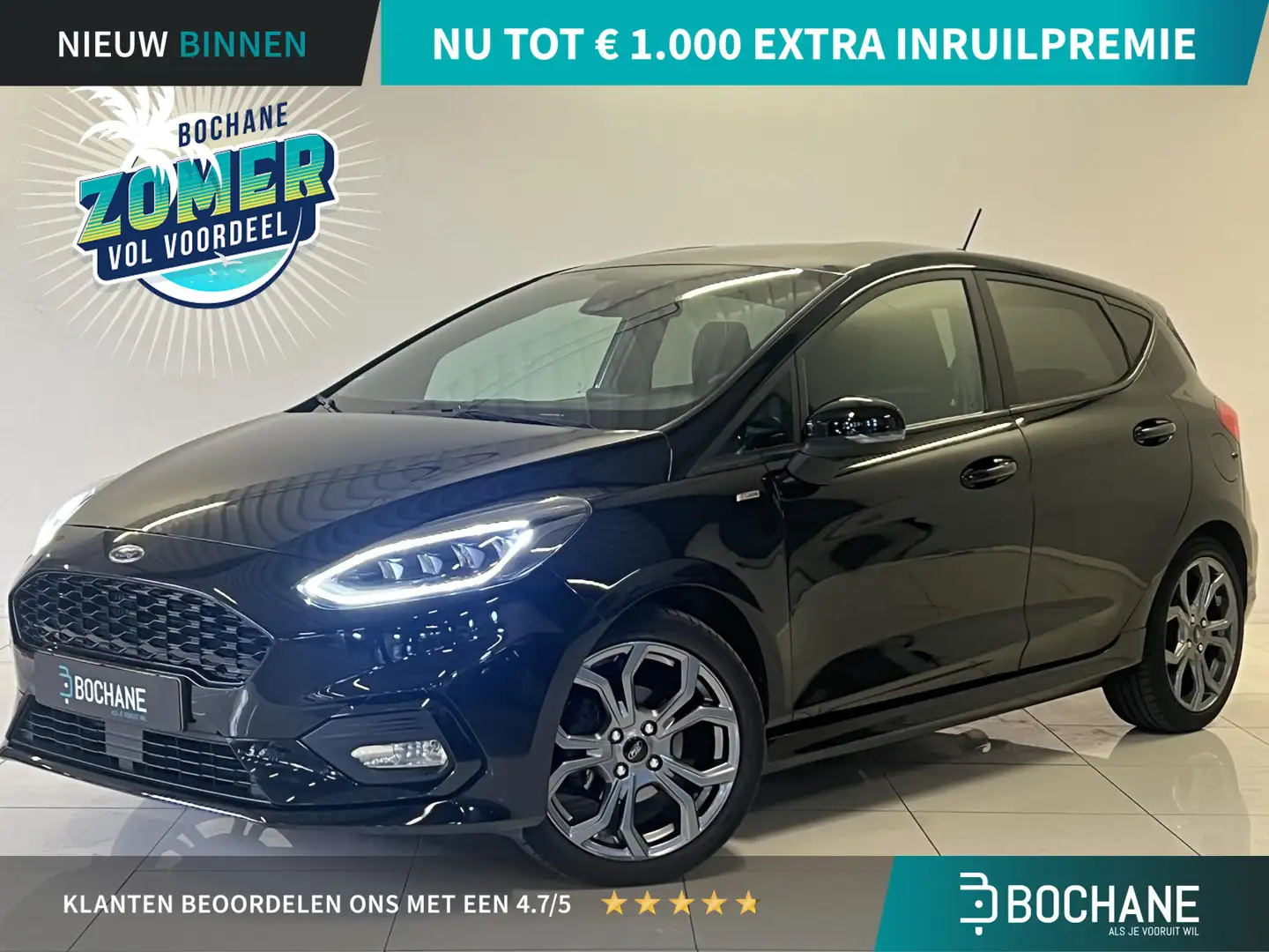 Ford Fiesta 1.0 EcoBoost ST-Line X | B&O Audio | LED | Stoelve Negro - 1