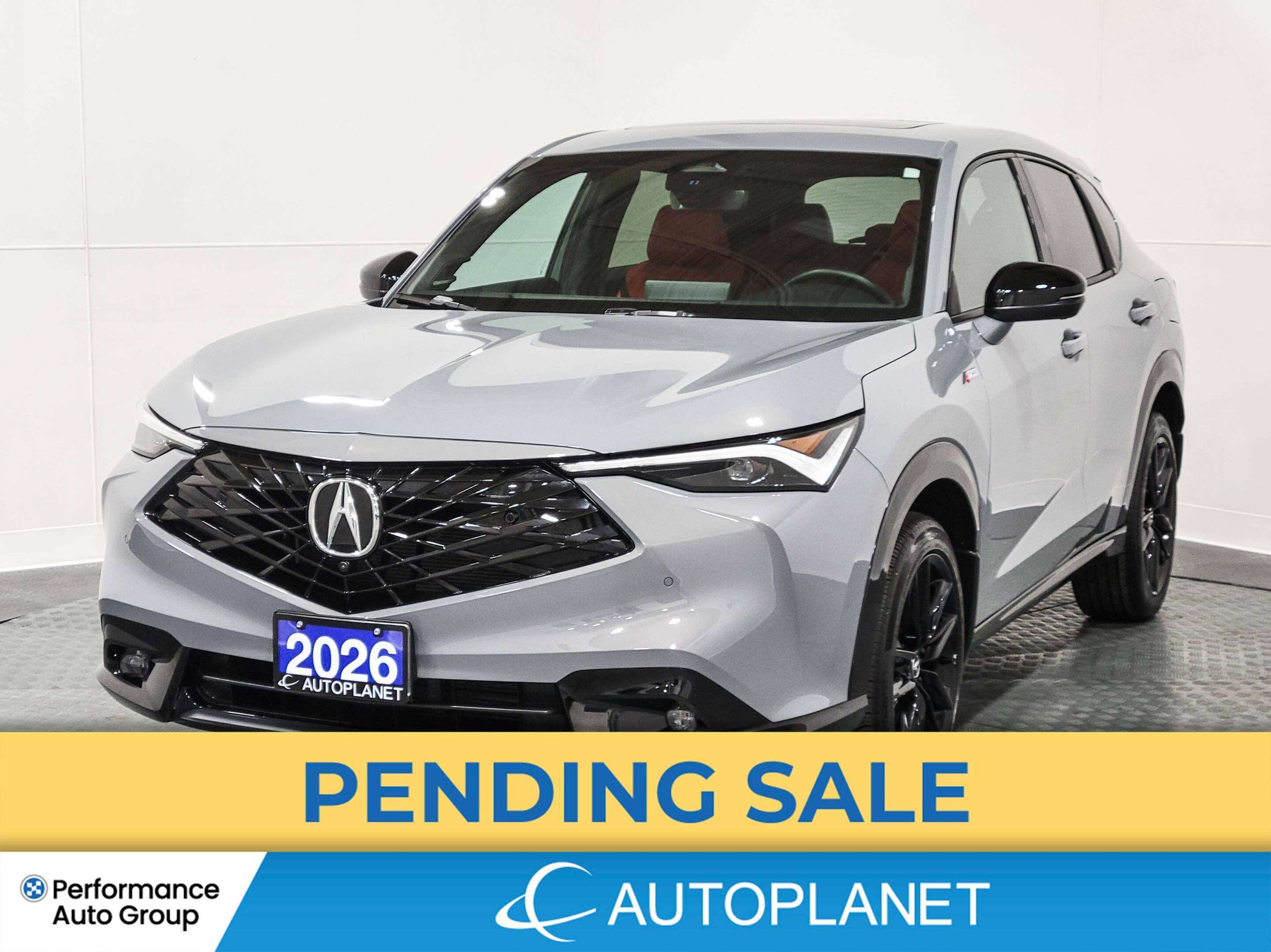 2026 Acura ADX Platinum Elite A-Spec AWD, Turbo, Pano Roof!