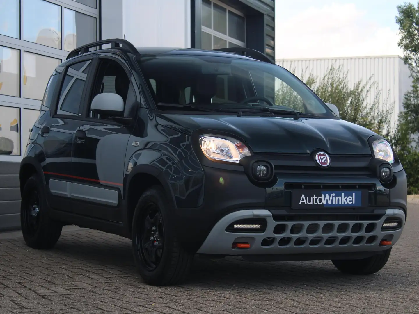 Fiat Panda Hybrid Garmin Cross | Clima | Priv. glass | Dakrai Groen - 2
