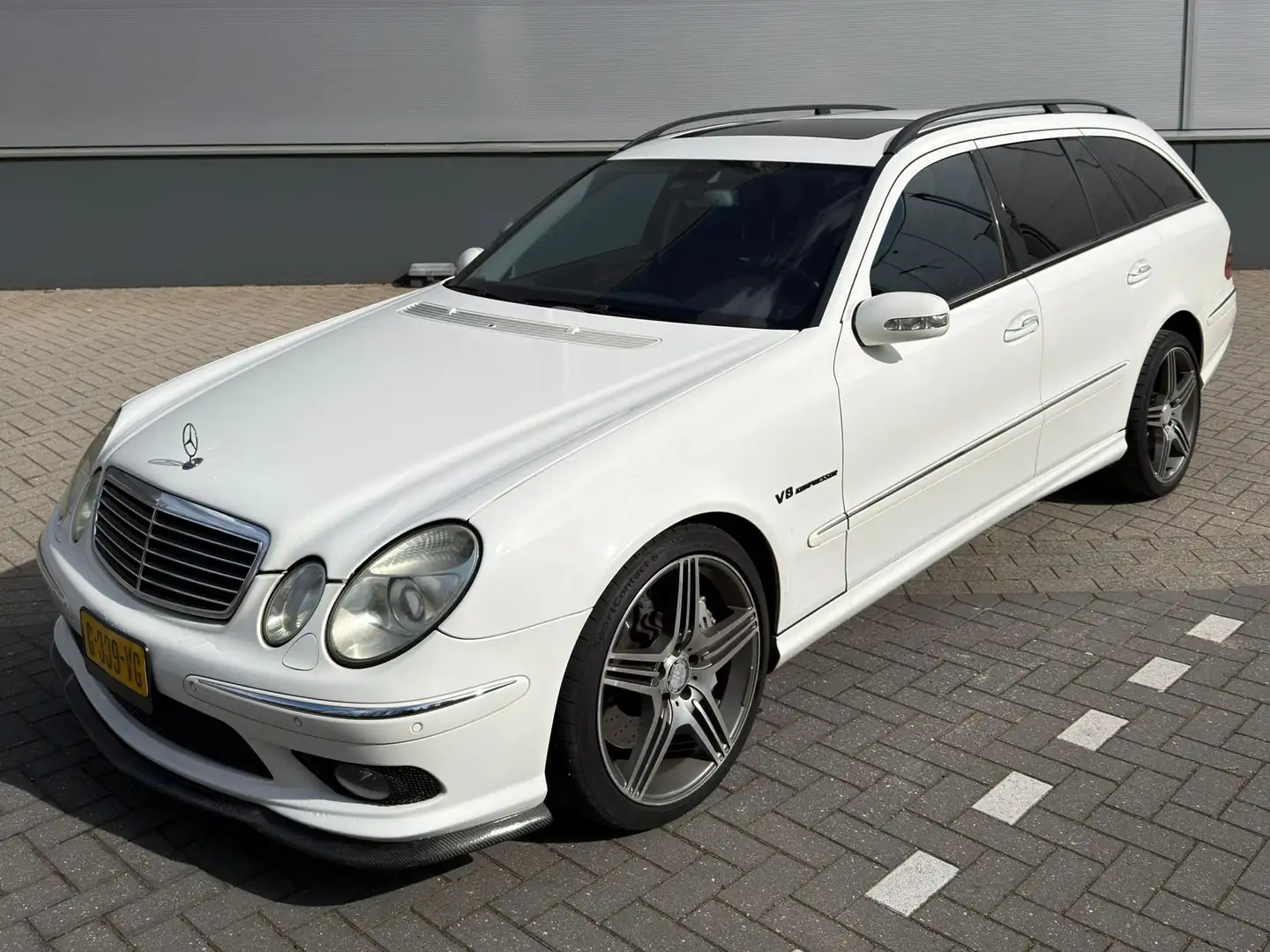 Mercedes-Benz E 55 AMG Mercedes E55 AMG W211 Kompressor V8 | Topstaat | Youngtimer Weiß - 1