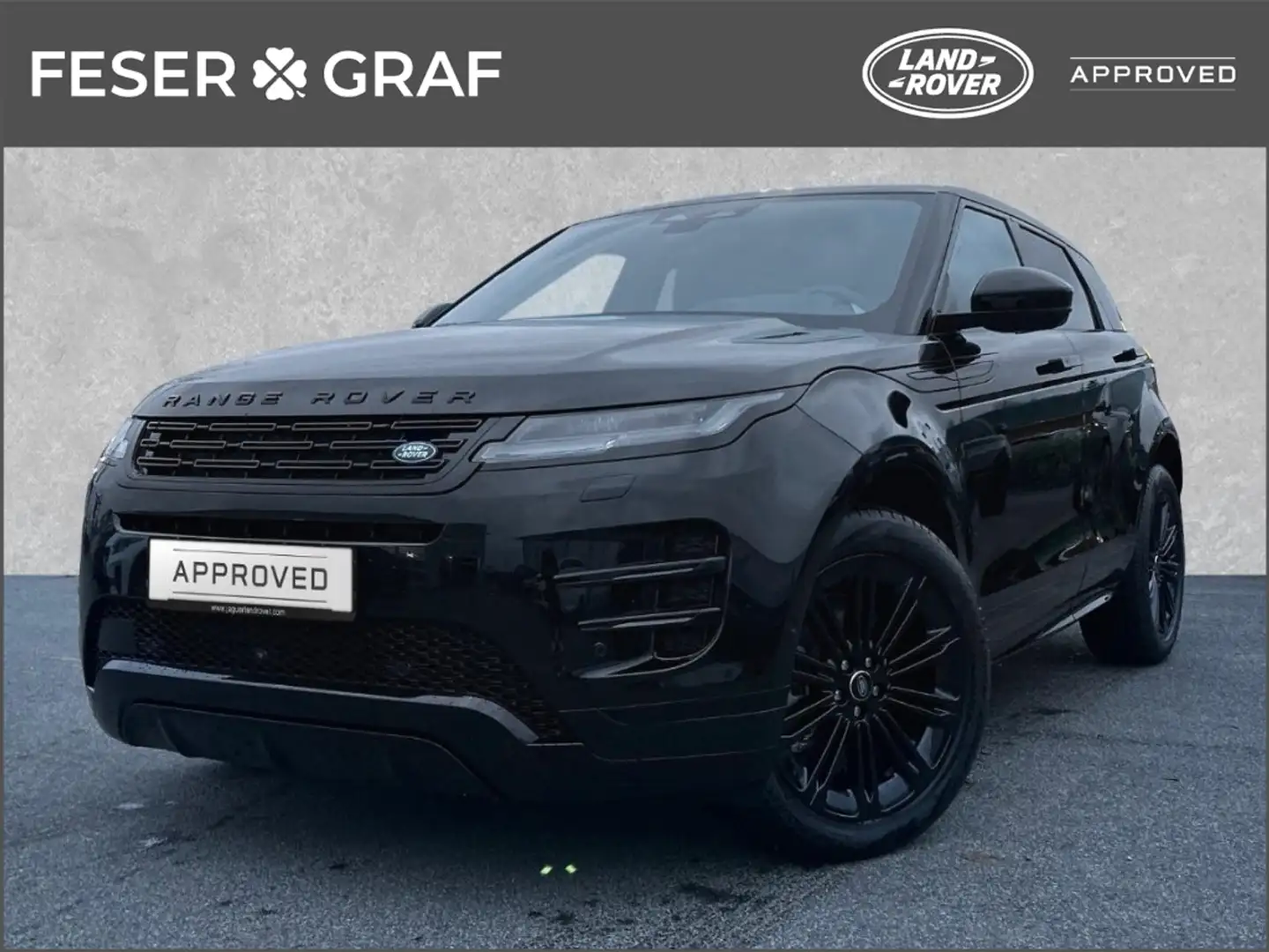 Land Rover Range Rover Evoque Dynamic SE D200 WinterP. 3D-Kam. 20'' Black-Pack Schwarz - 1