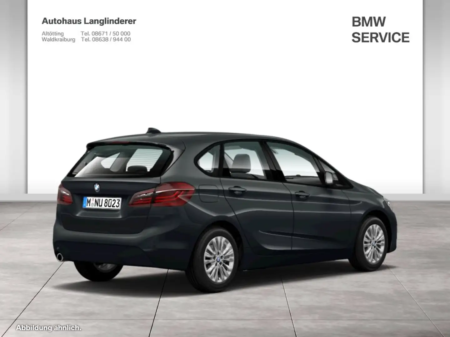 BMW 218 i Active Tourer Advantage Grau - 2