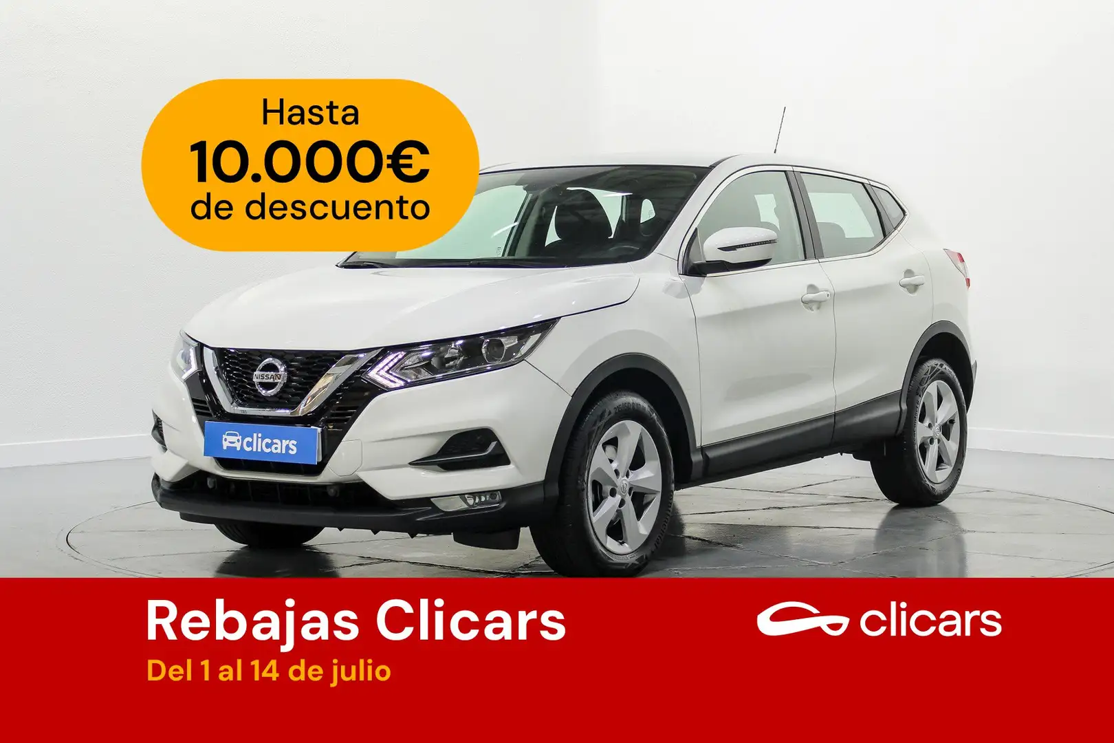 Nissan Qashqai 1.5dCi Acenta DCT 4x2 85kW Blanco - 1