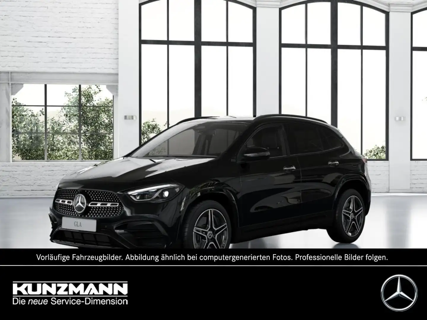 Mercedes-Benz GLA 250 4MATIC AMG Night MBUX Navi Kamera AHK Schwarz - 1