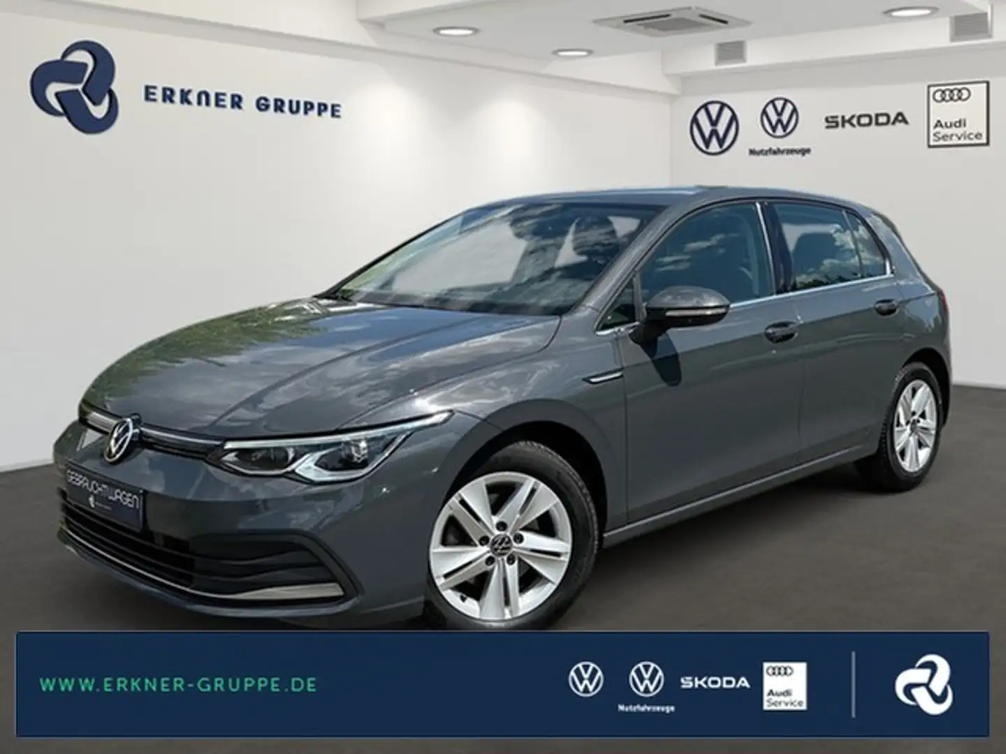 Volkswagen Golf VIII 1.5TSI Style MATRIX+ACC+MASSAGE+++ Grau - 1