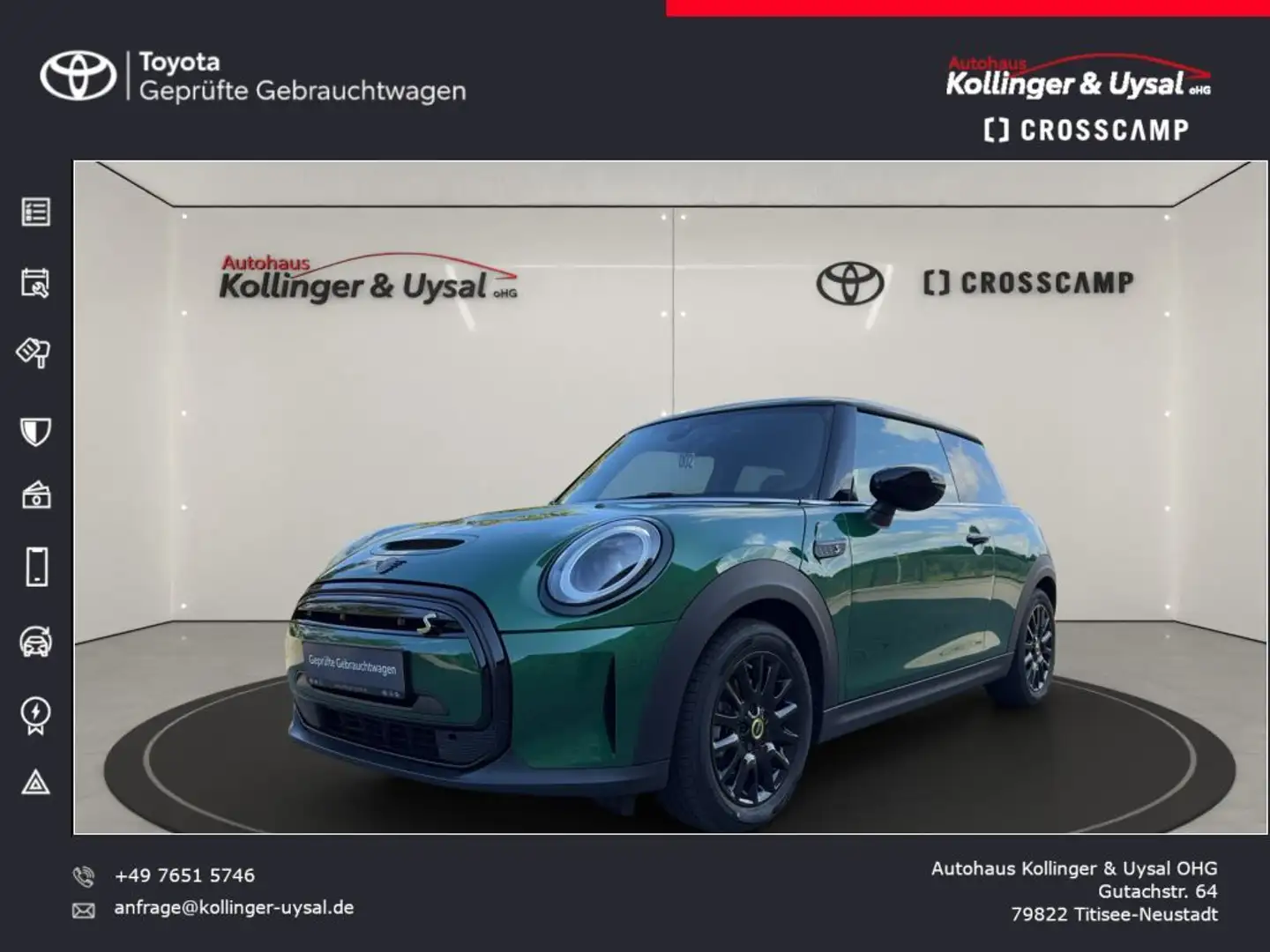 MINI Cooper SE Classic Trim | Kamera | Leder Grün - 1