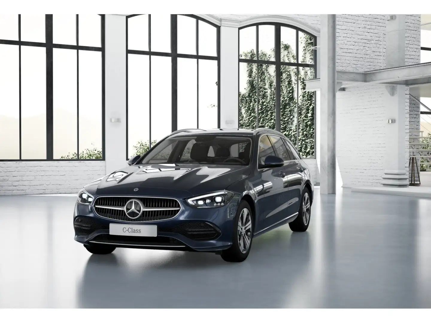 Mercedes-Benz C 300 d T AVANTGARDE SPUR KAMERA PDC SHZ Blau - 2