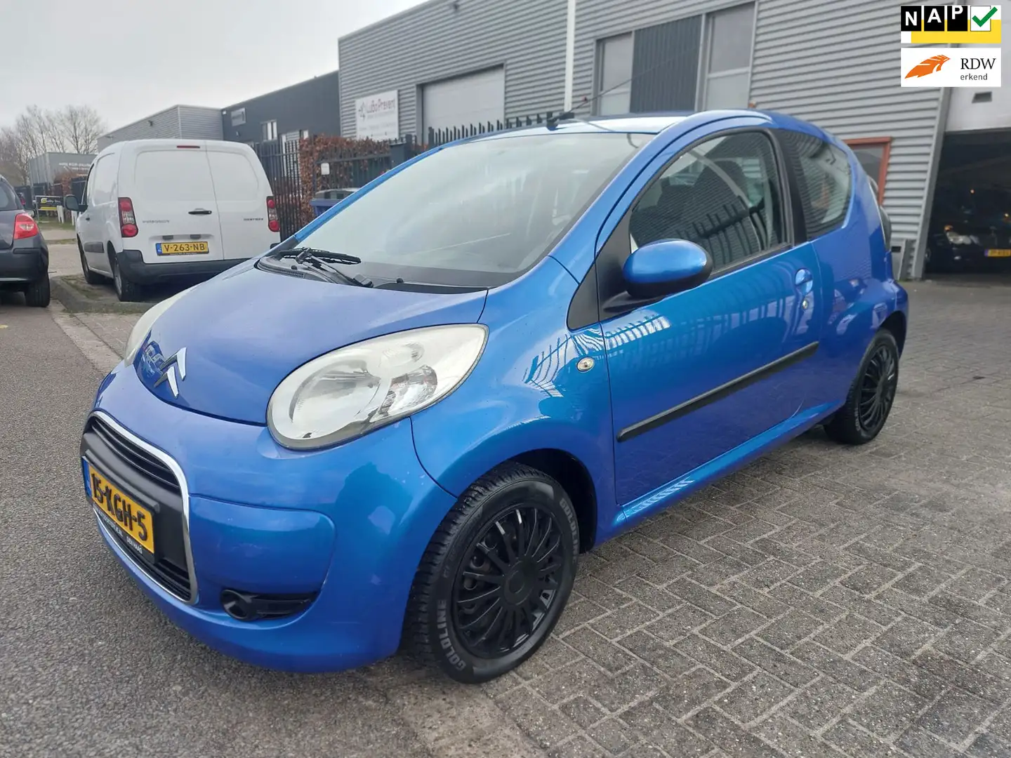 Citroen C1 1.0-12V Ambiance 3 deurs + airco Blau - 1