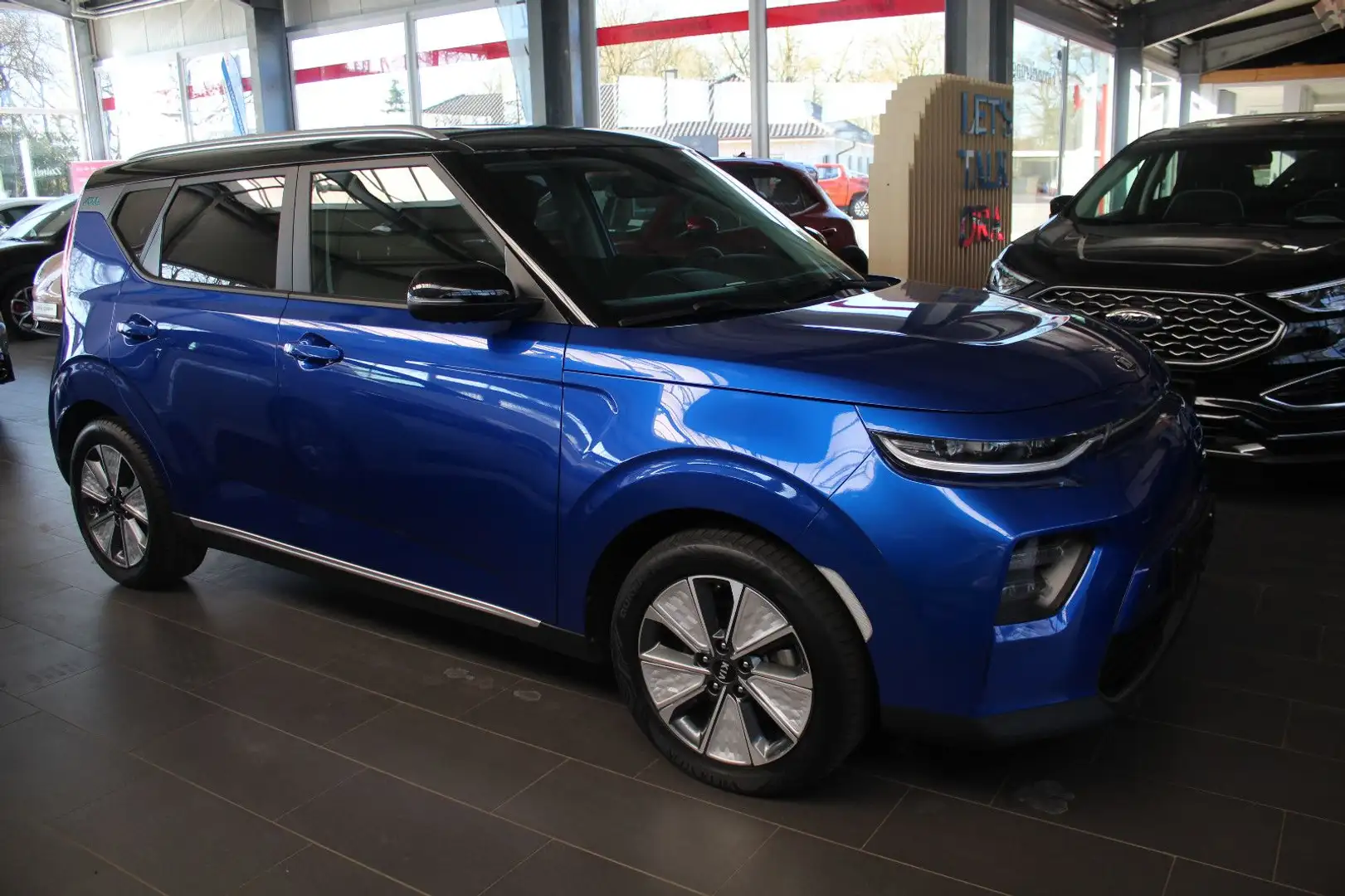Kia Soul e-Soul Vision Blau - 2