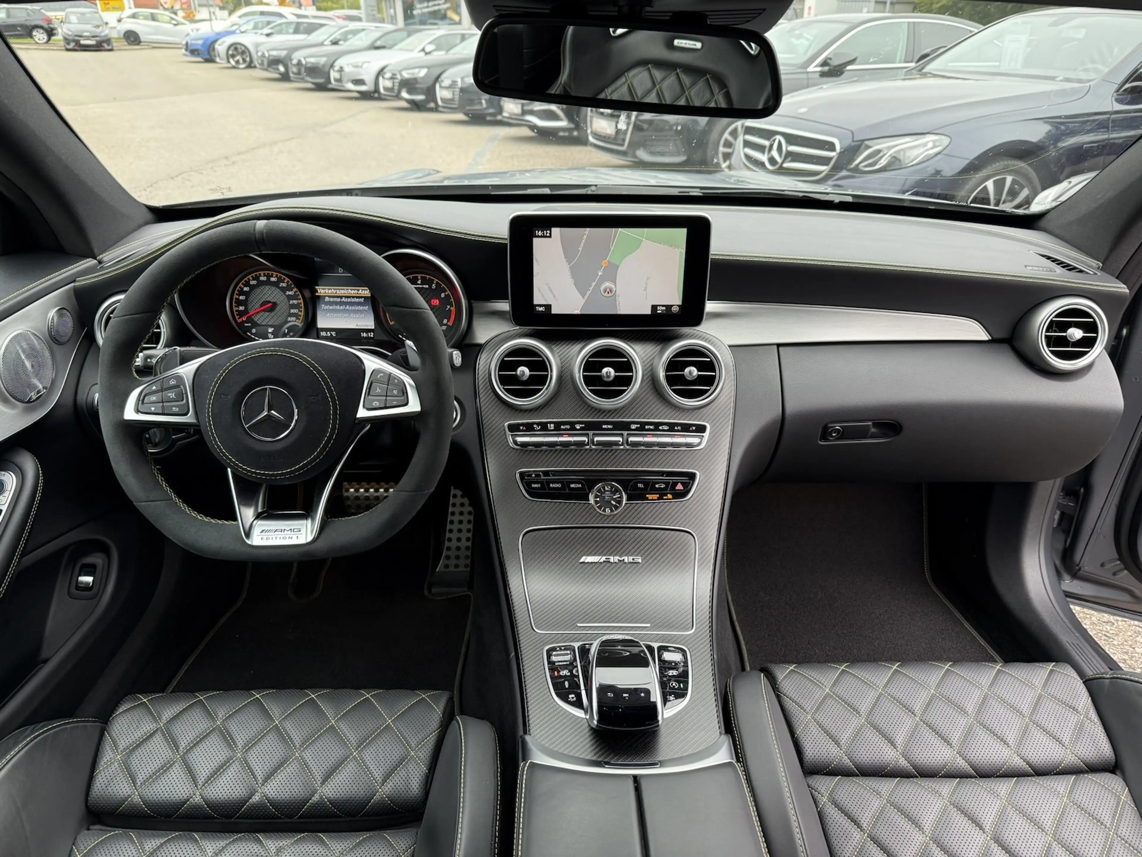 Mercedes-Benz C 63 AMG S/VOLL CARBON/KERAMIK/KLAPPE/BURMESTER — photo 14