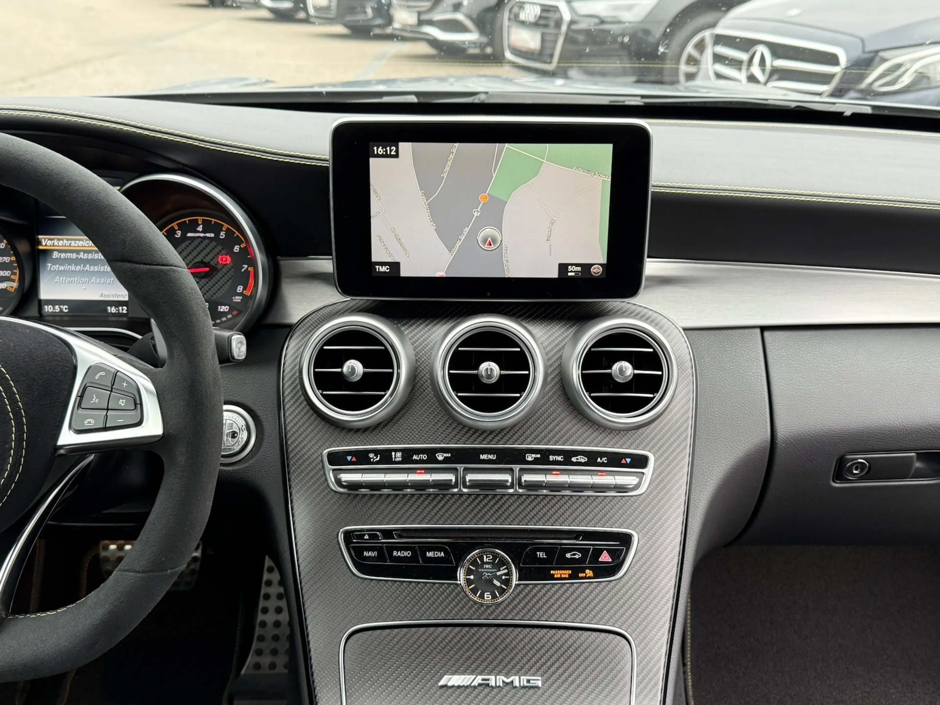 Mercedes-Benz C 63 AMG S/VOLL CARBON/KERAMIK/KLAPPE/BURMESTER — photo 15