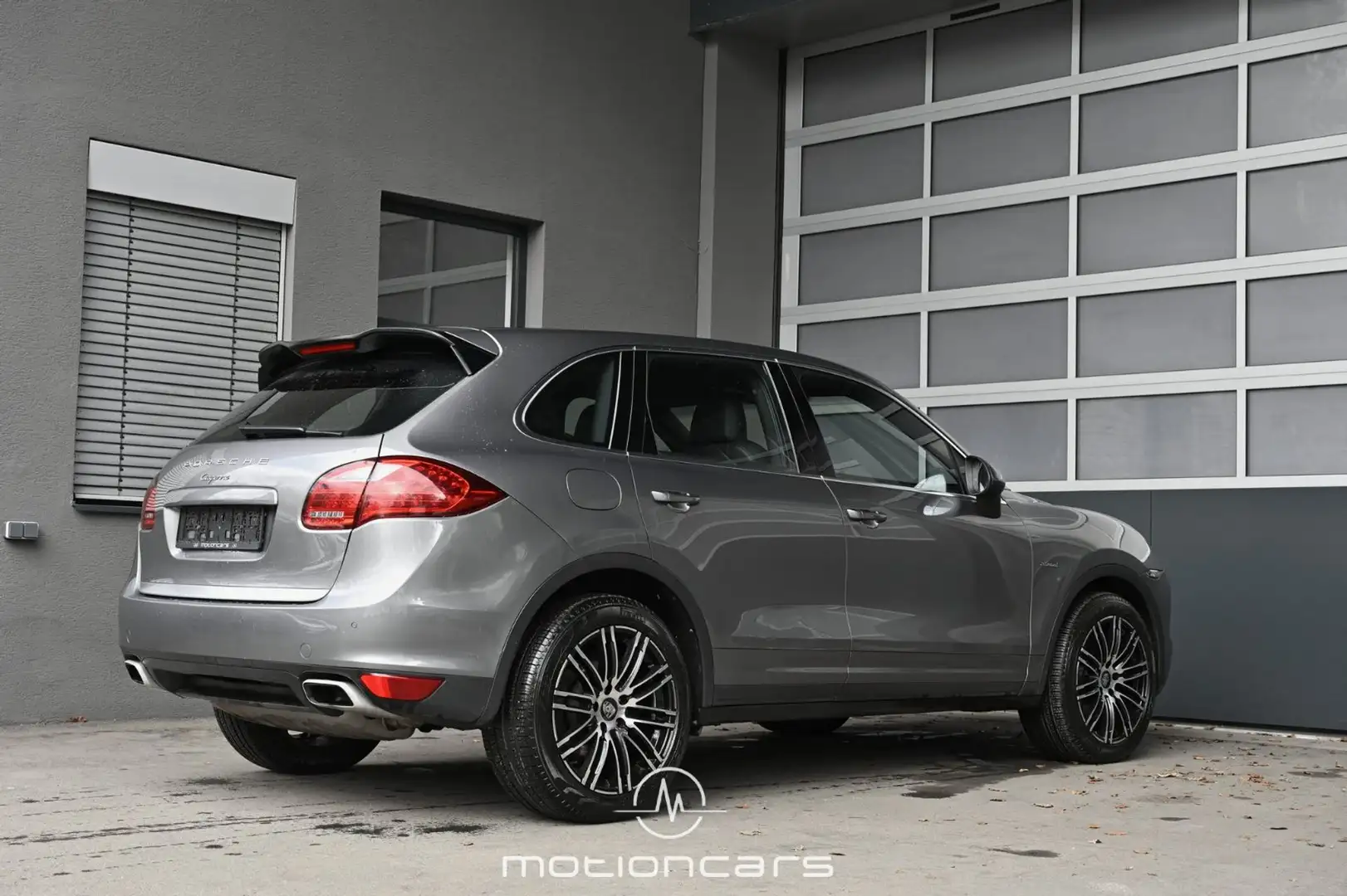 Porsche Cayenne Diesel Pickerl NEU Grau - 2
