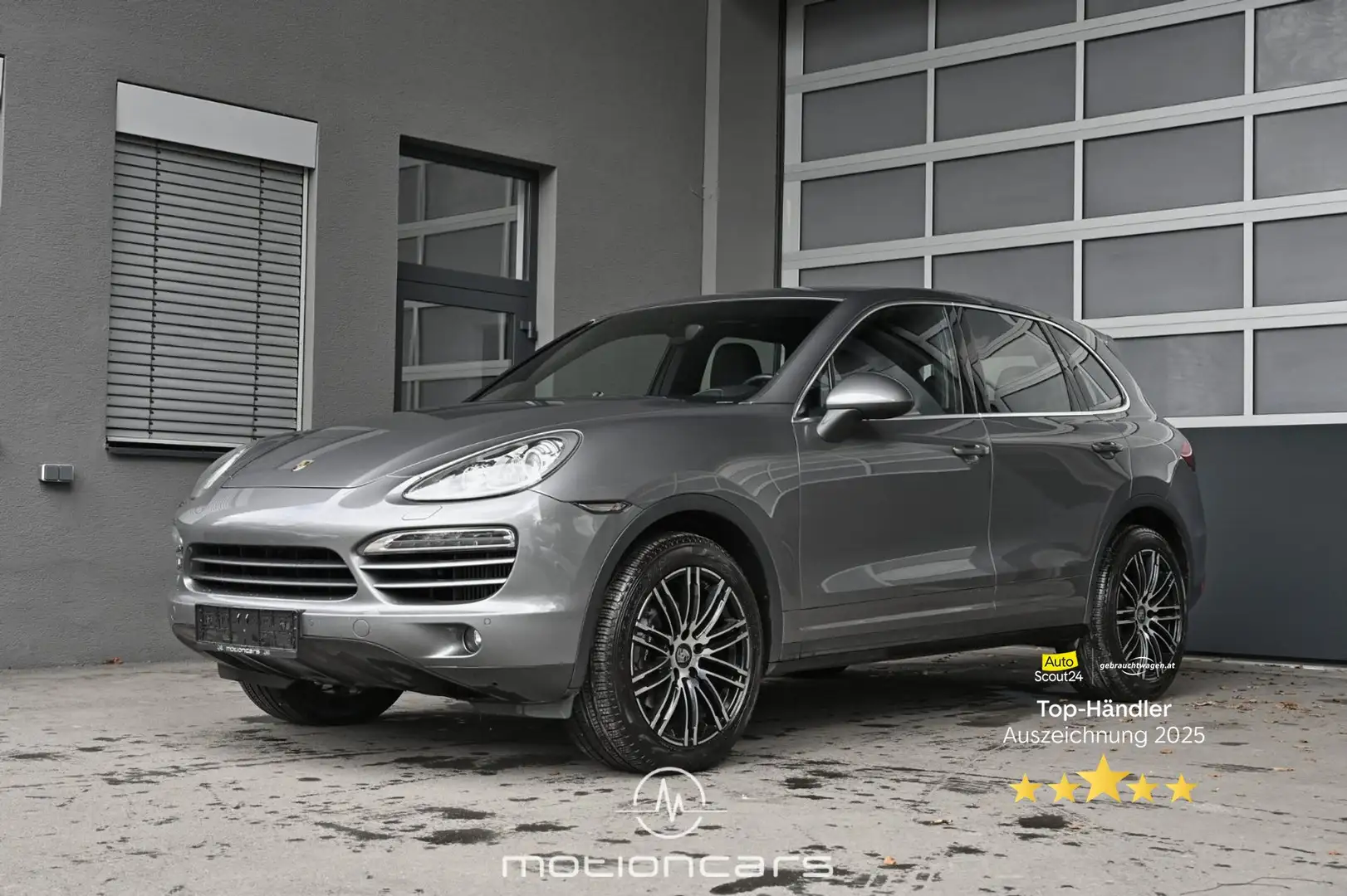 Porsche Cayenne Diesel Pickerl NEU Grau - 1