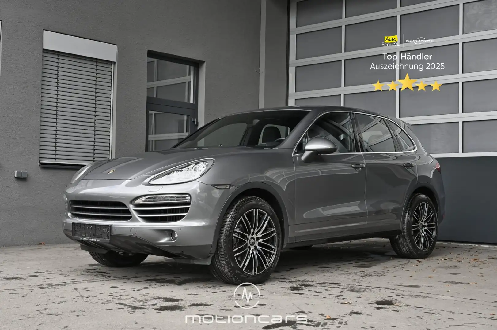 Porsche Cayenne Diesel Pickerl NEU Grau - 1