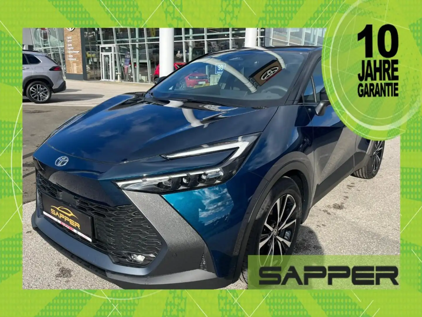 Toyota C-HR - 1,8 l  Hybrid 4x2 Active Drive CV Schwarz - 1