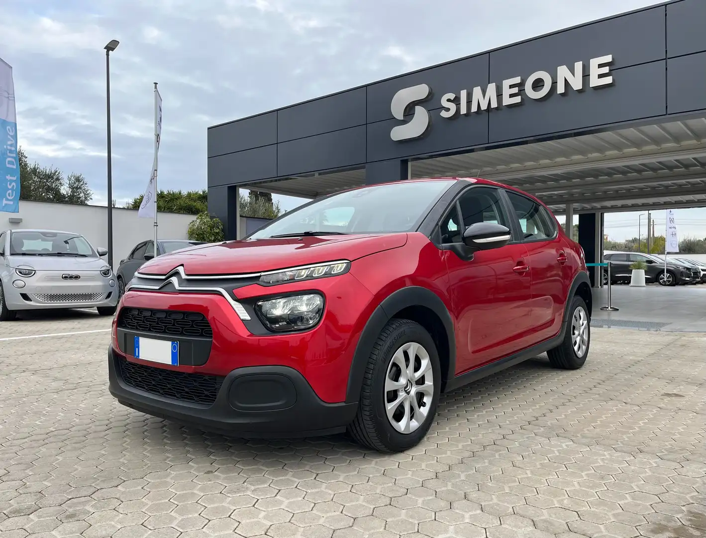 Citroen C3 C3 Feel 1.5 bluehdi 100cv Rosso - 1