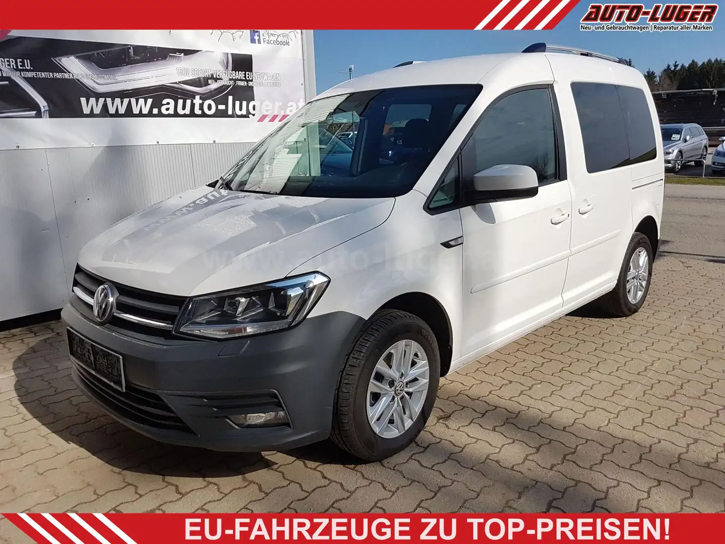 Volkswagen Caddy XTRA BMT Austria Plus 2.0 TDI *AHK* 75 kW (102 ... Weiß - 1