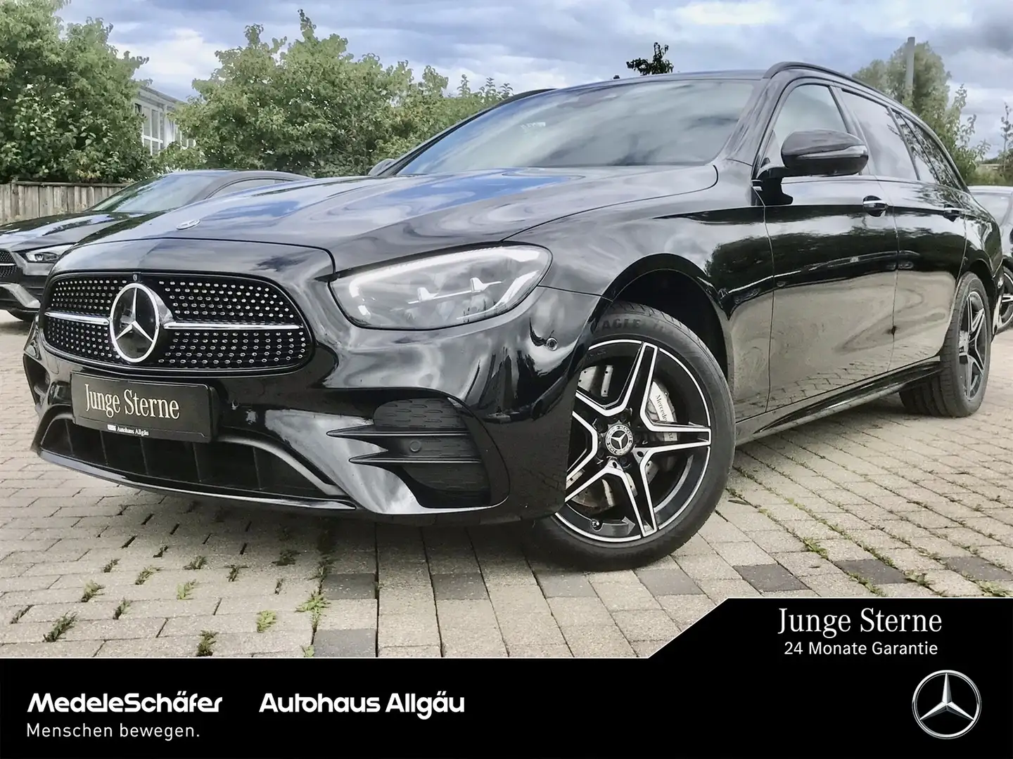 Mercedes-Benz E 300 E 300 de 4M T AMG AHK Keyl Burm 360° Dist HUD LED Schwarz - 1