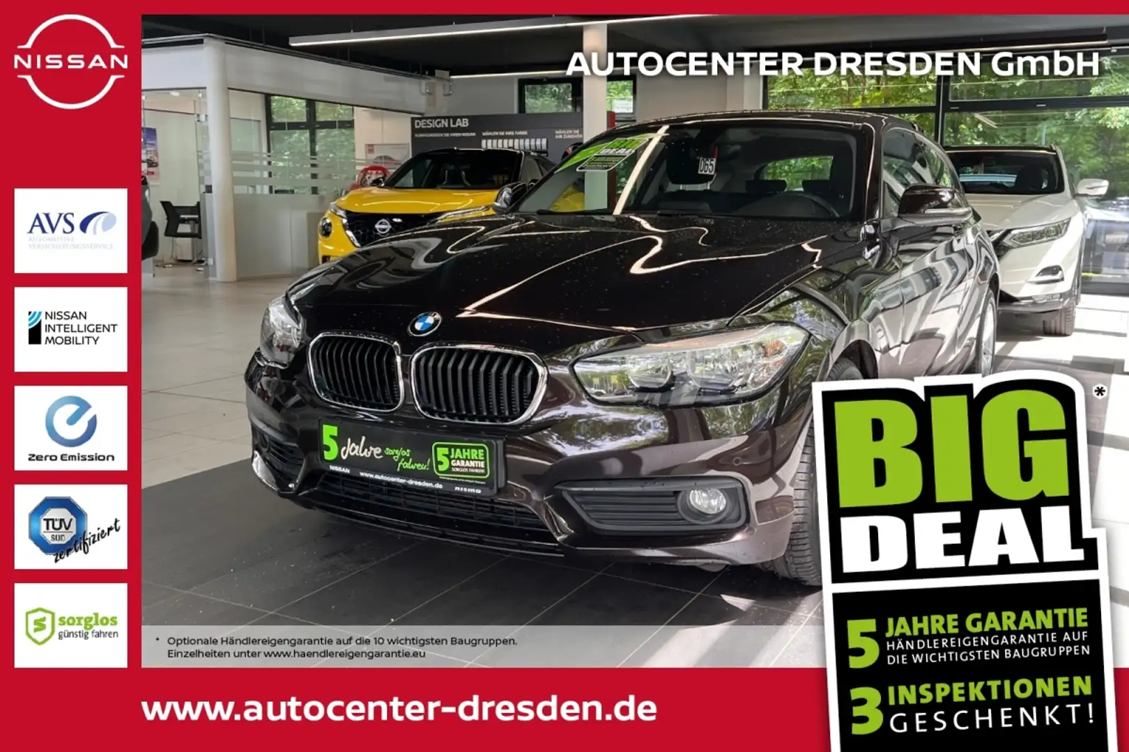 BMW 118 i  Advantage Line  KlimaA  PDC Bluetooth Brown - 1